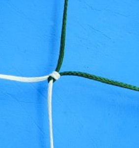 Tornetz Geknotet 7,50 X 2,50mt. tiefe 2 x 2mt. Färbig je 2 Stück